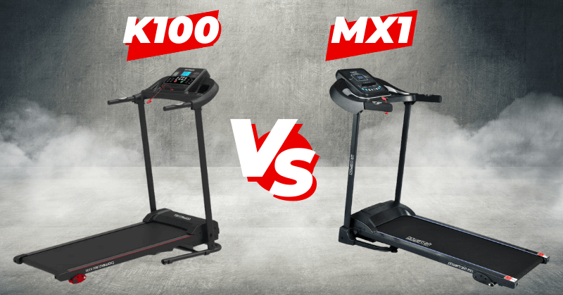 Powertrain K100 vs MX1 Treadmill Comparison