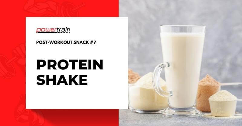 Protein shake next to various protein powders Protein shake next to various protein powders