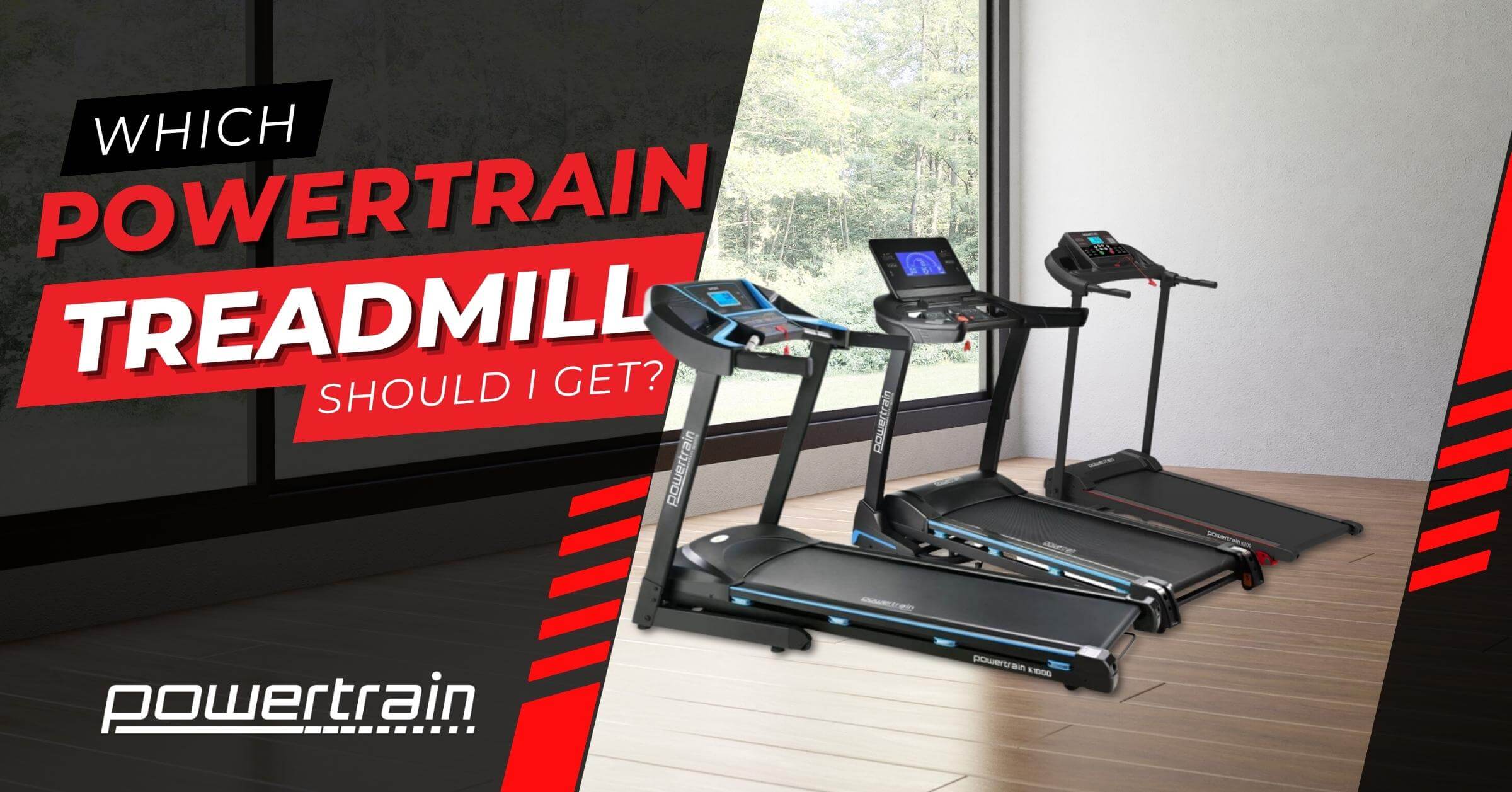 Powertrain treadmill comparison header