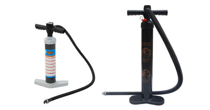 Manual hand pumps for Air Tracks