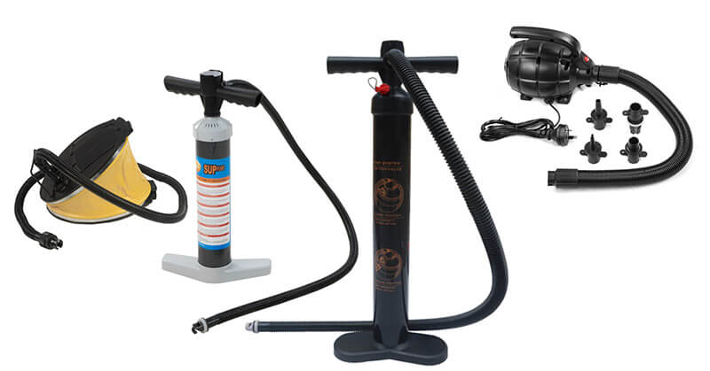 A range of pumps for Air Tracks A range of pumps for Air Tracks