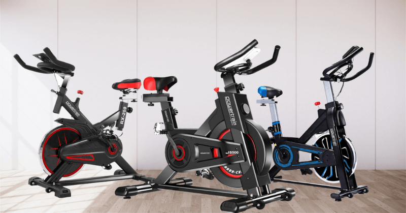 Powertrain stationary bikes