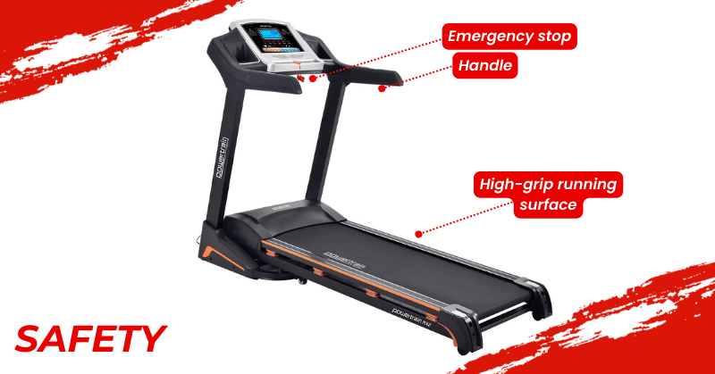 treadmill safety features