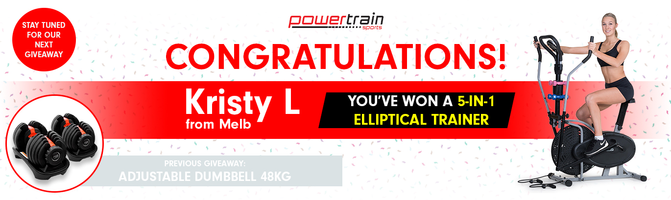 Powertrain Elliptical Trainer Giveaway